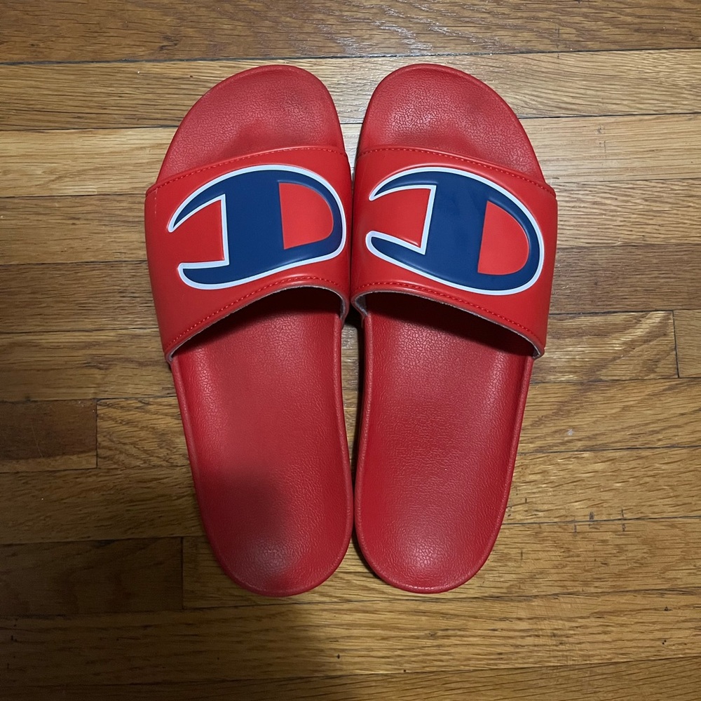 Red Champion Slides